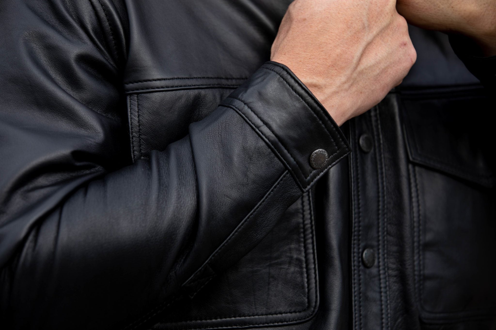 Men's Leather Shirt