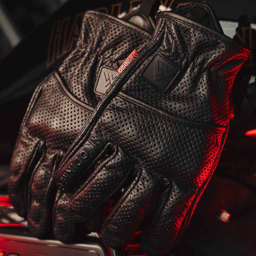 How do Odin Mfg gloves compare to other motorcycle glove brands?