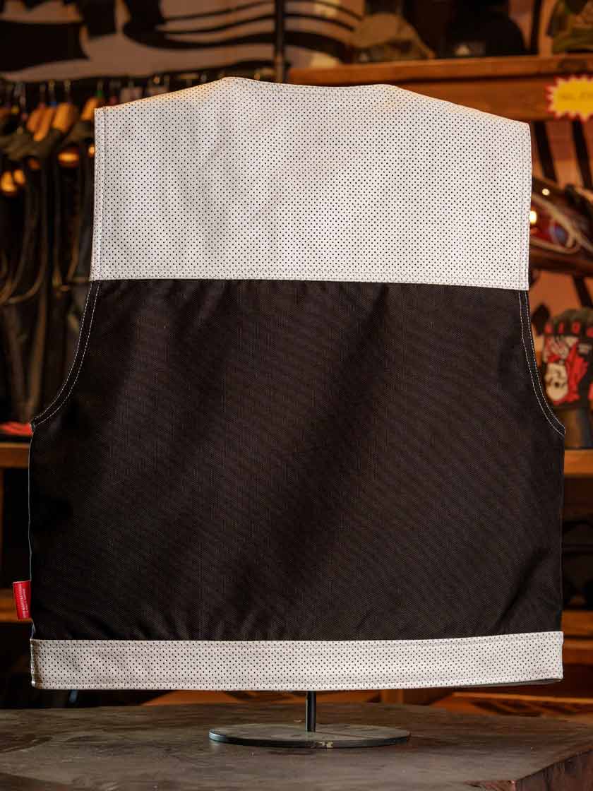 FACTORY CUSTOM VEST - Perf Leather & Cordura Alliance – Odin Mfg