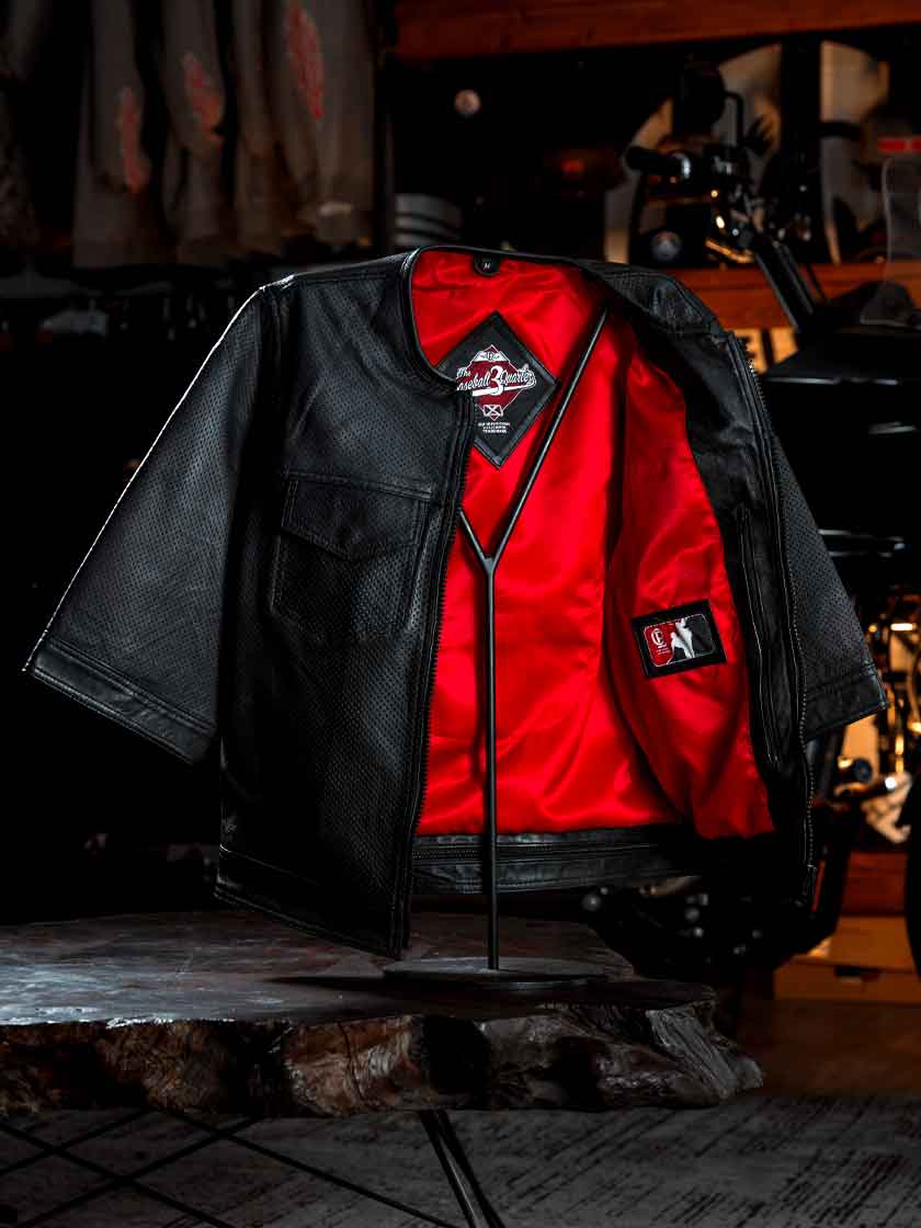 FACTORY CUSTOM VEST - 3/4 Lambskin Perf Leather – Odin Mfg