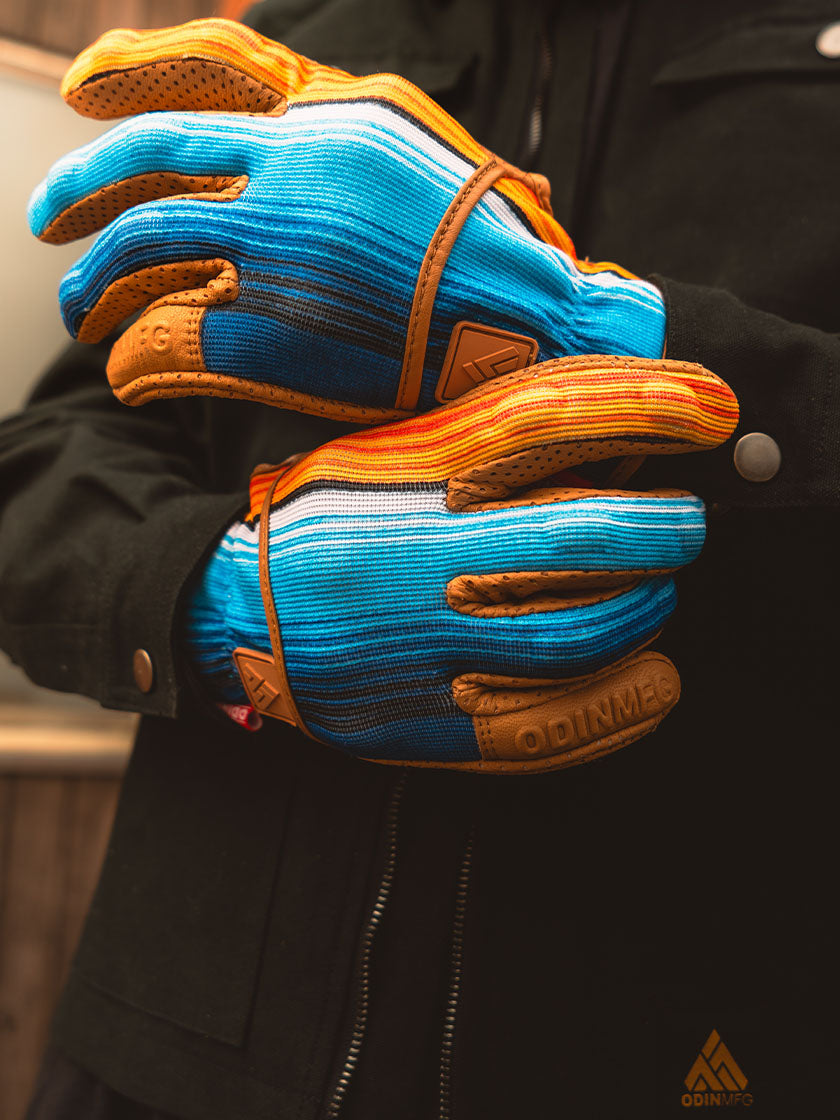 D3O Brapstar x Odin Mfg Baja Heavy Hitters Motorcycle Gloves