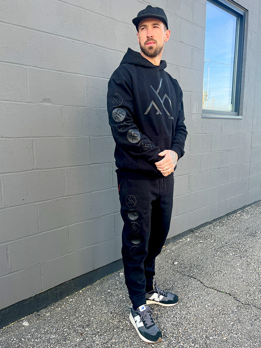 Goyemon Wrist Patch Urake Sweat ブラック Black Ops Sweatpants – Odin Mfg