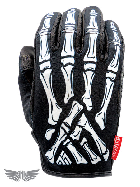 skelett handschuhe motorrad Bones SMX Motorcycle Gloves