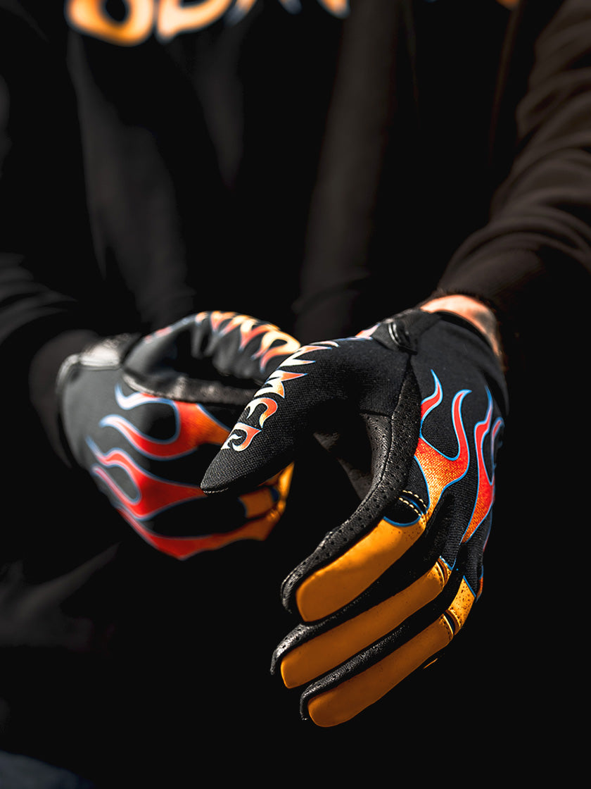 Combustion SMX Gloves - Hot Rod – Odin Mfg
