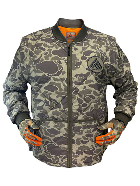 The Camo Bomber Jacket – Motorcycle Riding Jacket | Odin Mfg