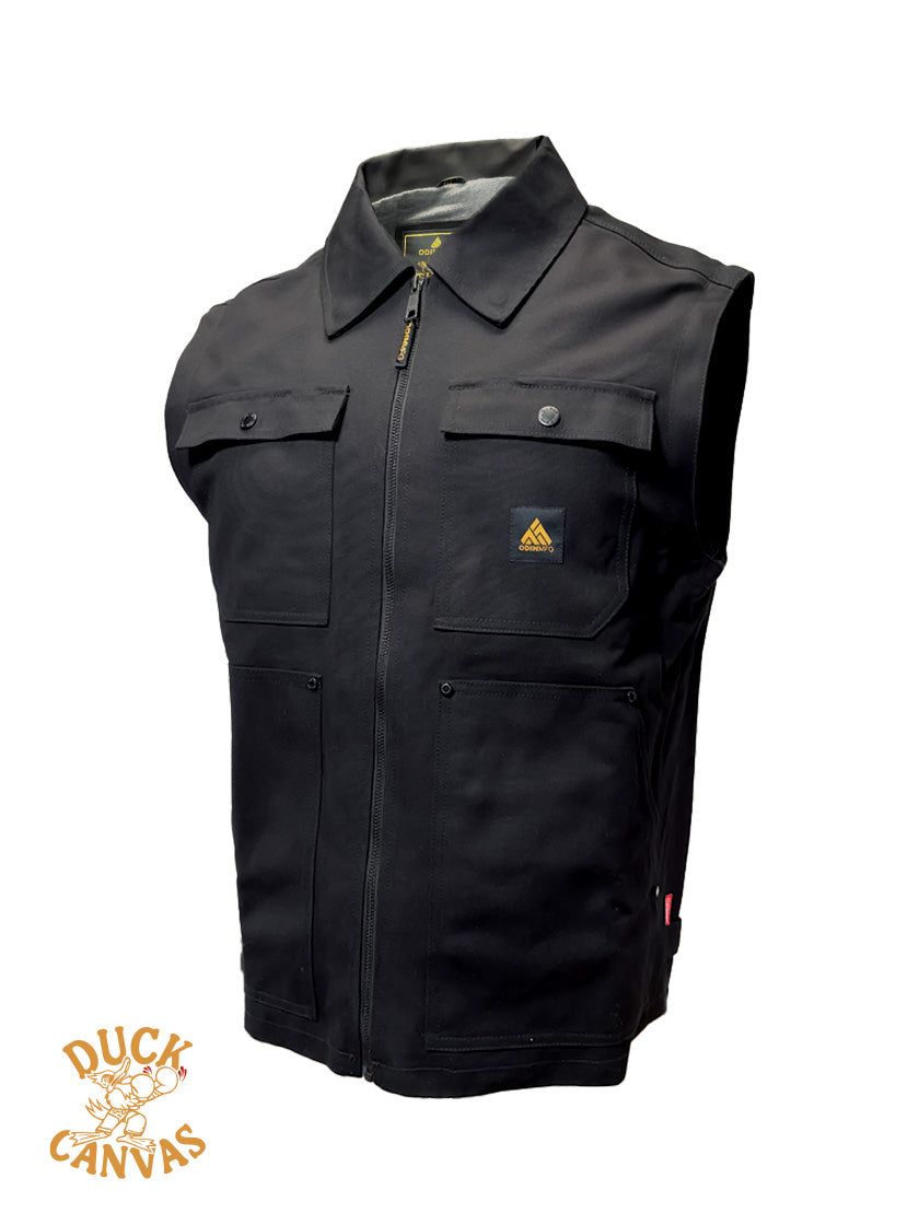 Duck Canvas Removable Sleeve Shop Jacket - Odin Mfg