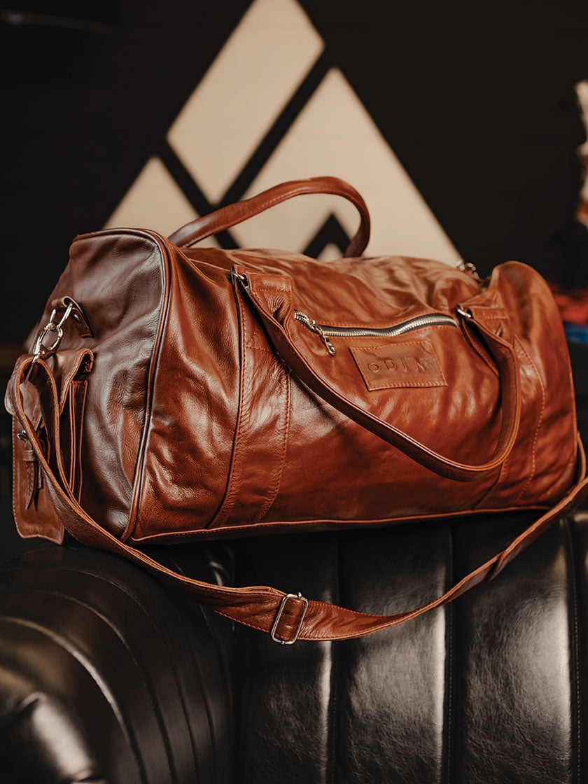supreme Leather Duffle Bag 42ℓ Leather Duffle Bag – Supreme