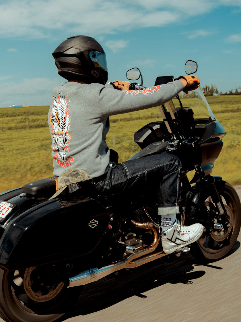 Freedom Eagle Crewneck Sweatshirt | Odin Mfg x Dweeb Designs