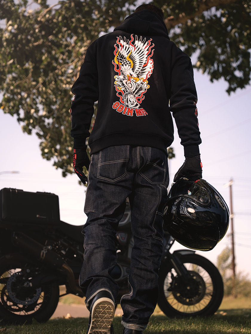 Freedom Eagle Pullover Hoodie | Odin Mfg x Dweebdesigns