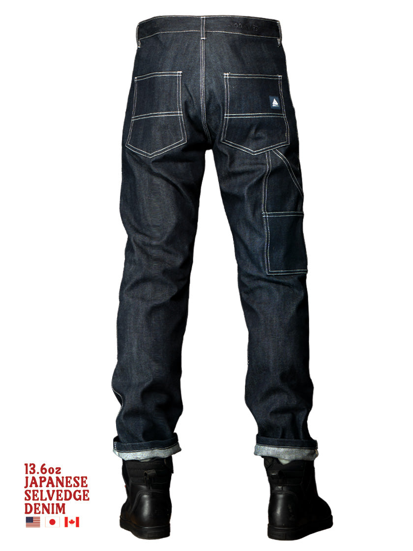 Japanese Denim Motorcycle Pants | Odin Mfg Selvedge Jeans