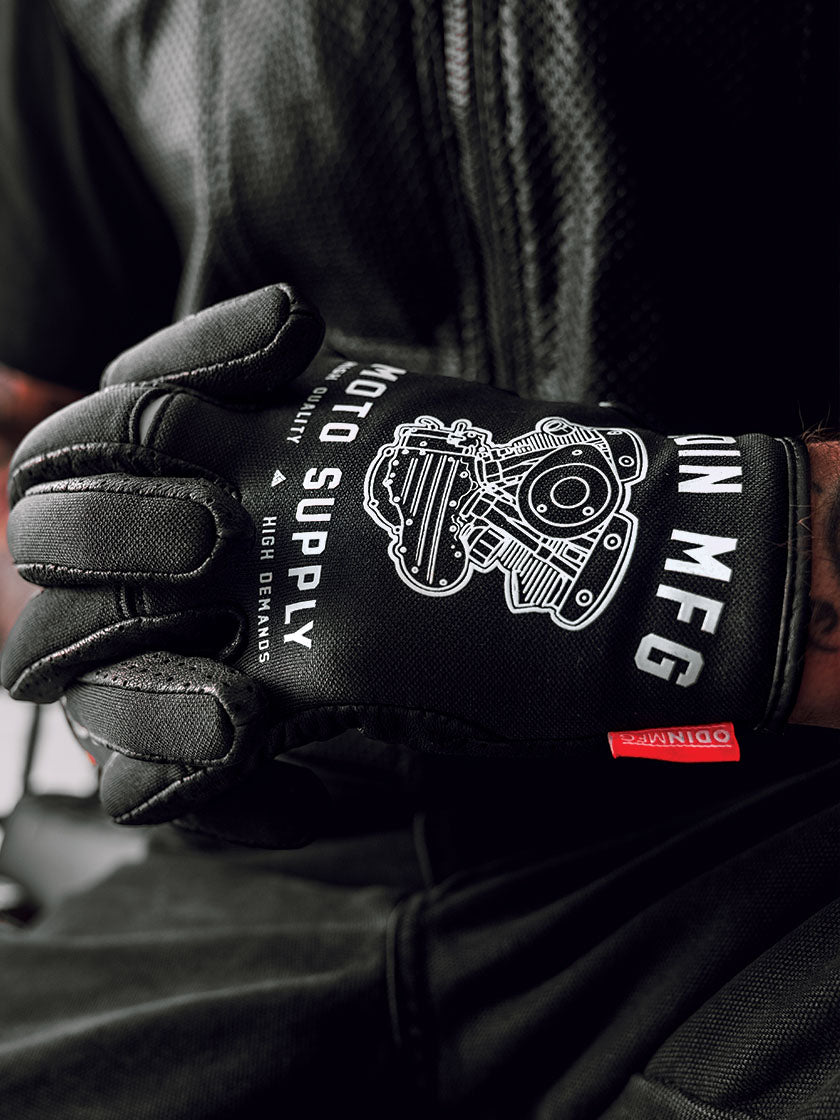 Moto Supply SMX Motorcycle Gloves - Shovelhead – Odin Mfg