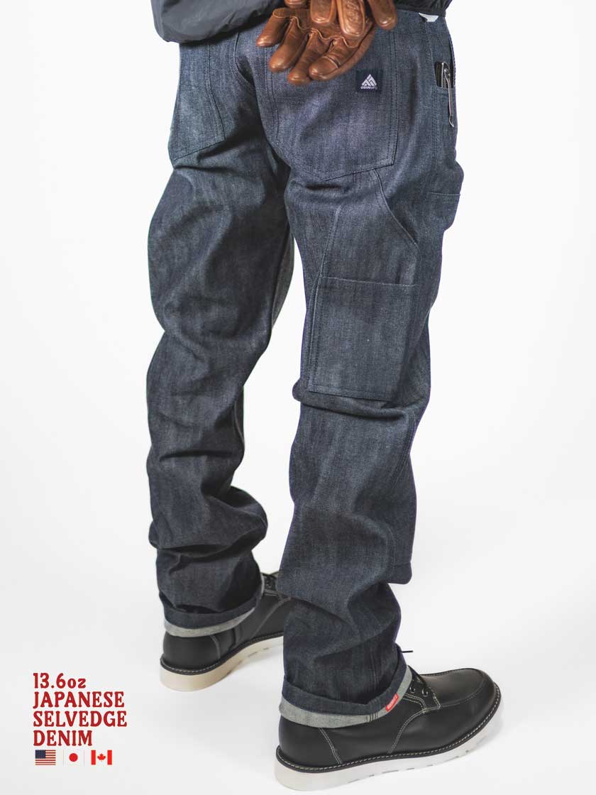Japanese Denim Motorcycle Pants | Odin Mfg Selvedge Jeans
