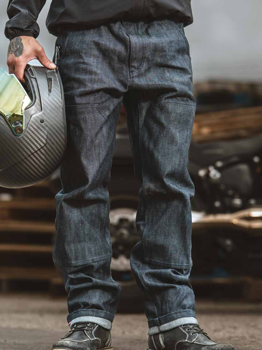 Japanese Denim Motorcycle Pants | Odin Mfg Selvedge Jeans