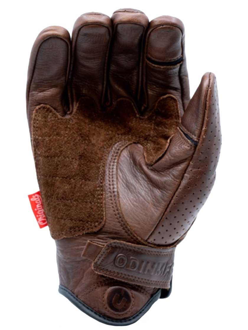 Originals Leather Gloves - Ox Blood Perforated – Odin Mfg