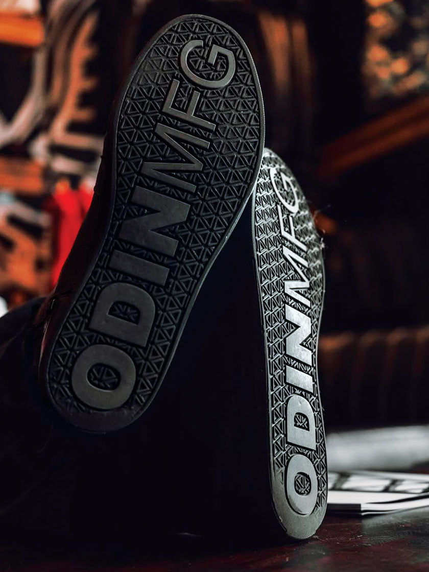 Apex Aero Perforated Motorcycle Shoes - Black – Odin Mfg