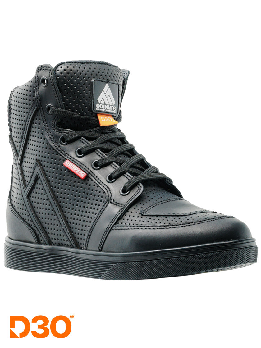 靴 ACTO Apex Aero Perforated D3O Motorcycle Shoes - Black – Odin Mfg