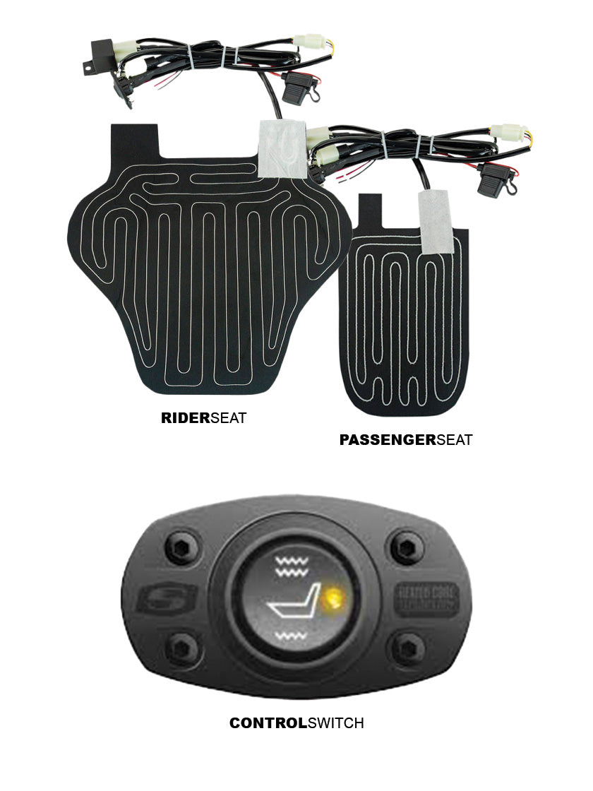 Saddlemen Motorcycle Seat Heater for Custom Road Sofa – Odin Mfg