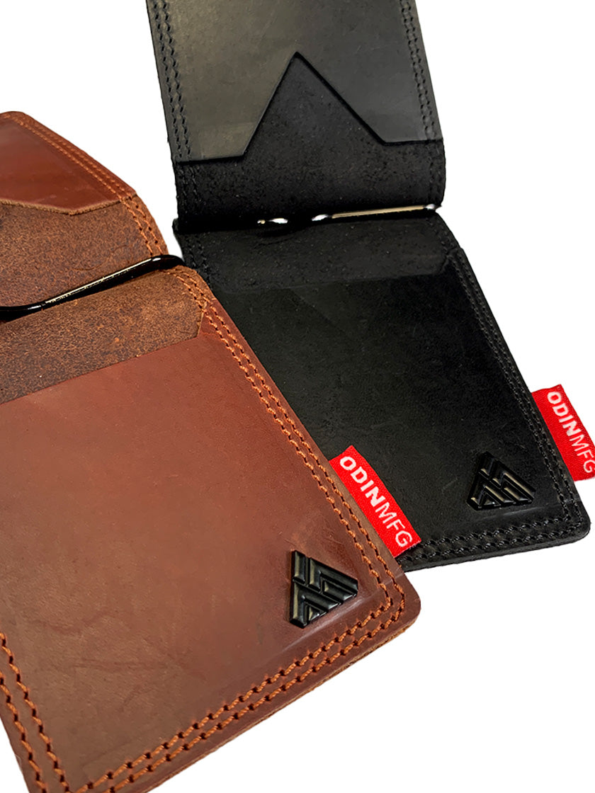 ◆VALLUAT◆ Odin mini walletBrown isbn-8 Mini-Trucker