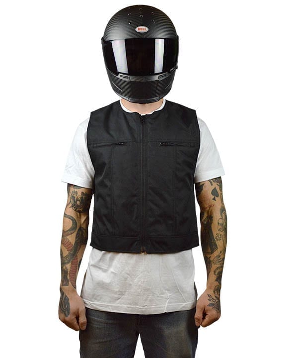 Fairfax V2 Men's Motorcycle Canvas Vest